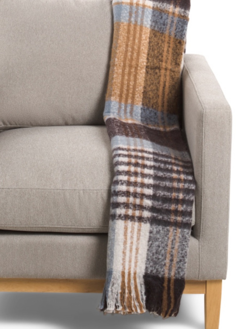 Brooks Brothers Cozy Plaid Throw
